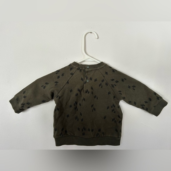 Miles The Label Green Tree Crewneck 9 Months - Picture 7 of 7